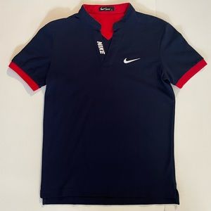 Nike Collarless Polo